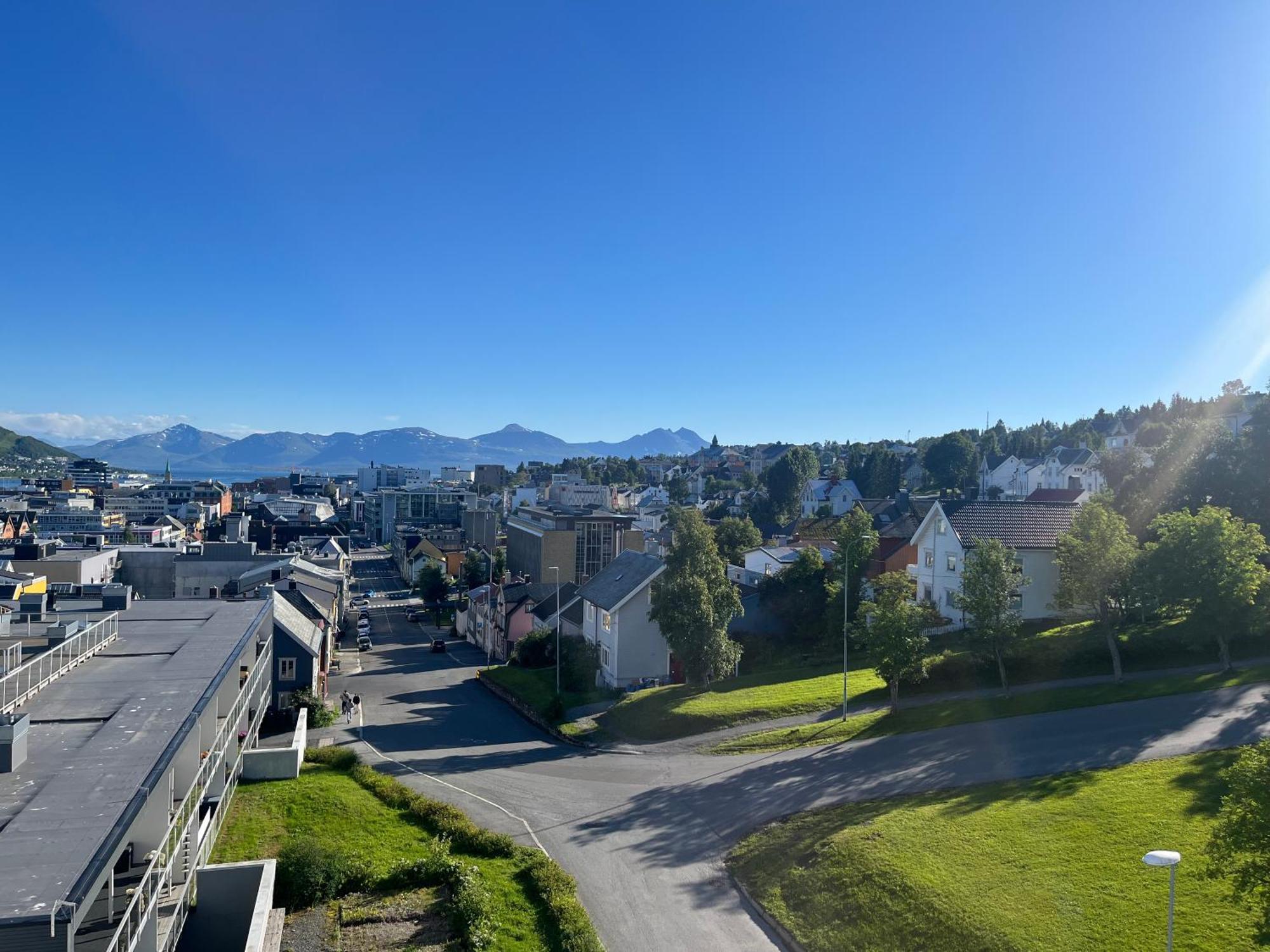 City Center 7Th Floor Apartement With Beautiful View Tromsø Exterior foto
